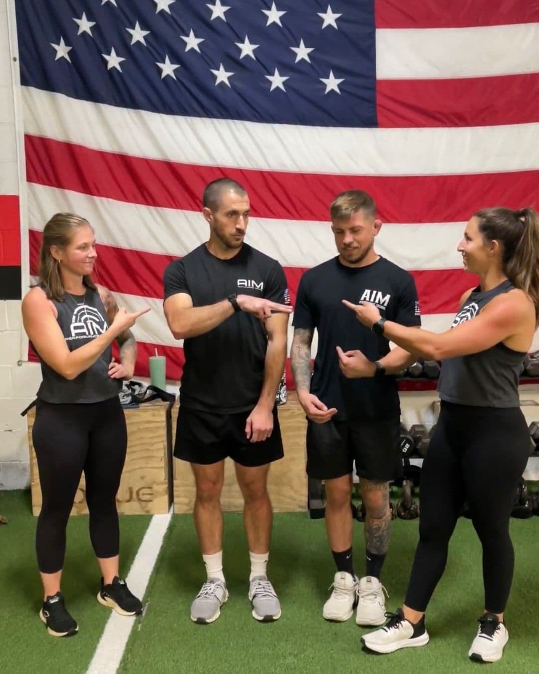 AIM Performance Training coaching team in Mentor, Ohio